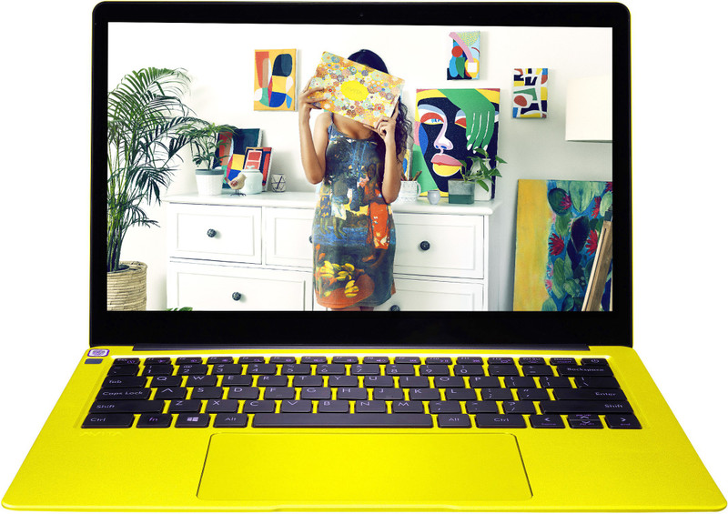 Avita Liber Core i5 8th Gen - (8 GB/256 GB SSD/Windows 10 Home) NS14A2IN202P Thin and Light Laptop(14 inch, Flowers Yellow, 1.46 kg)