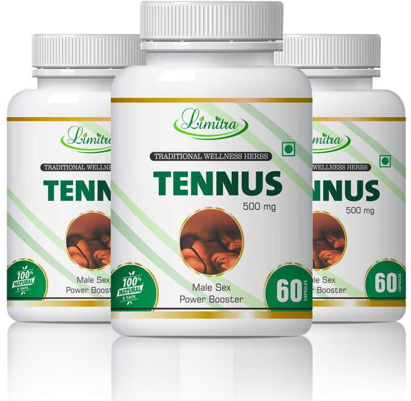 limitra Tennus, Male Sex Power Booster 100% Natural(180 Tablets)
