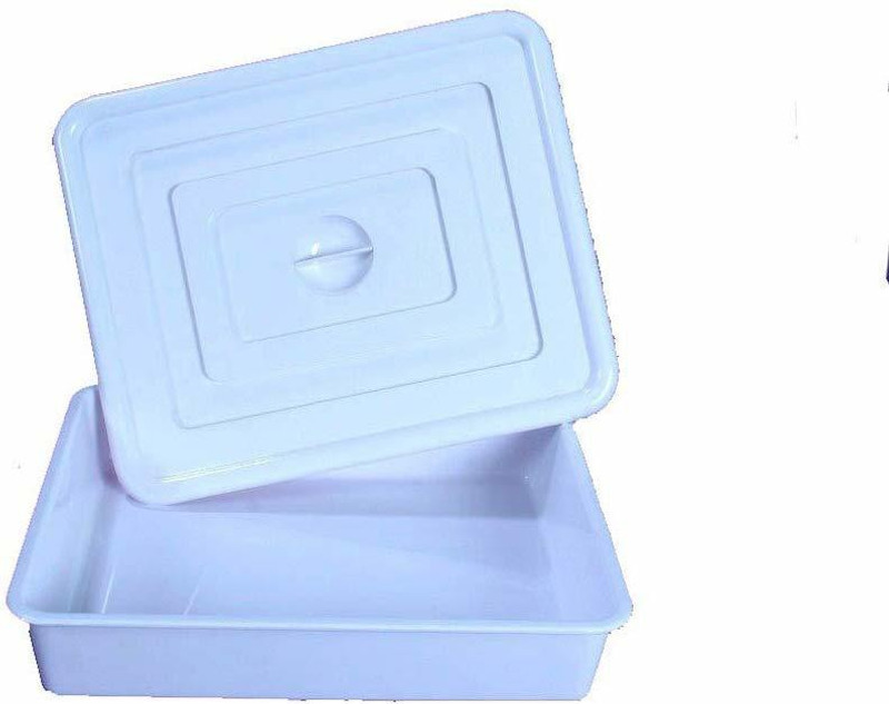 ainy medtech ABS Plastic Surgical Tray with Cap Reusable Medical Tray