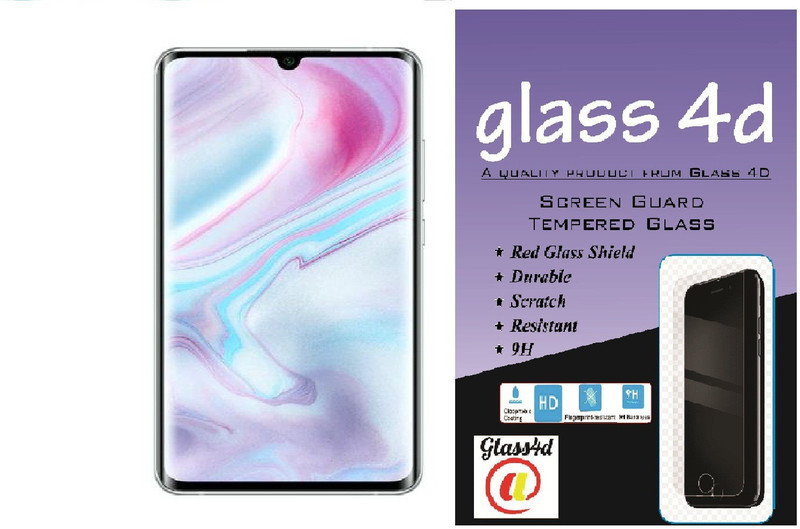 glass 4d Screen Guard for Xiaomi Mi CC9 Pro(Pack of 1)