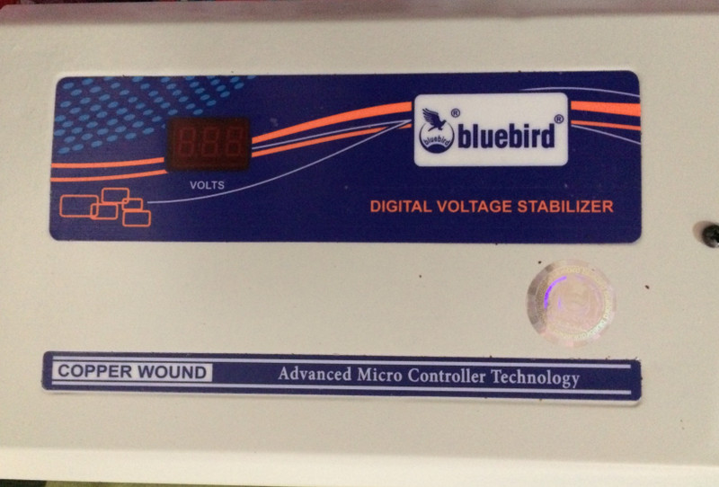 Bluebird 4KVA 150V - 280V COPPER WOUNDED VOLTAGE STABILIZER(Blue, White)