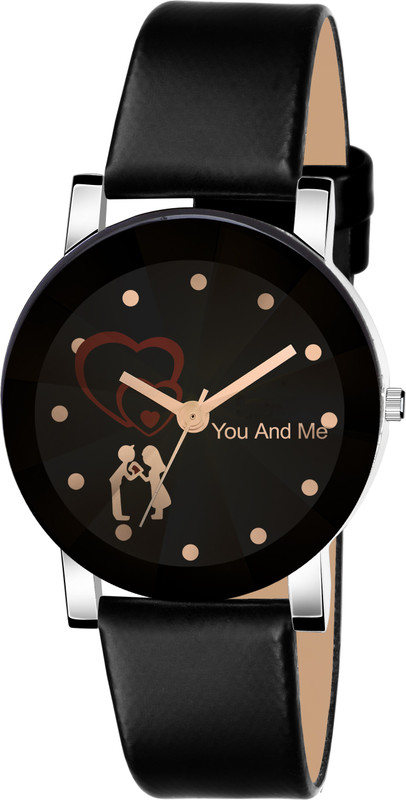 shunya pointer Quartz Leather Belt woman's Watches - Black Analog Watch  - For Women