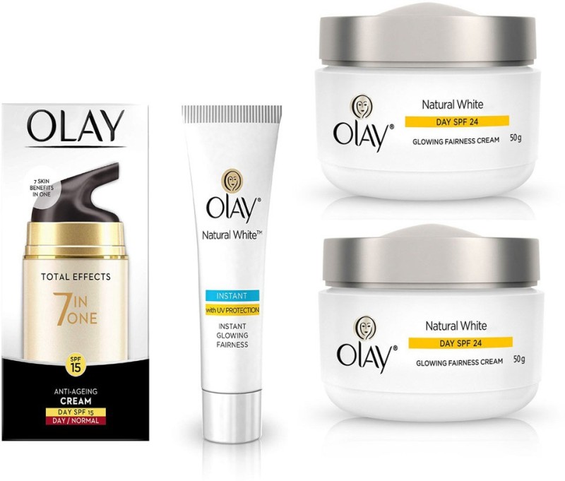 Olay Natural White INSTANT GLOWING FAIRNESS CREAM (20g) DAY SPF 24 (2N...