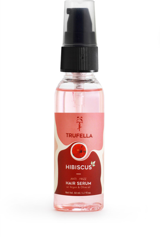 trufella Moroccan Argan Instant Hair Smoothing HAIR SERUM (HIBISCUS 50mL)(50 ml)