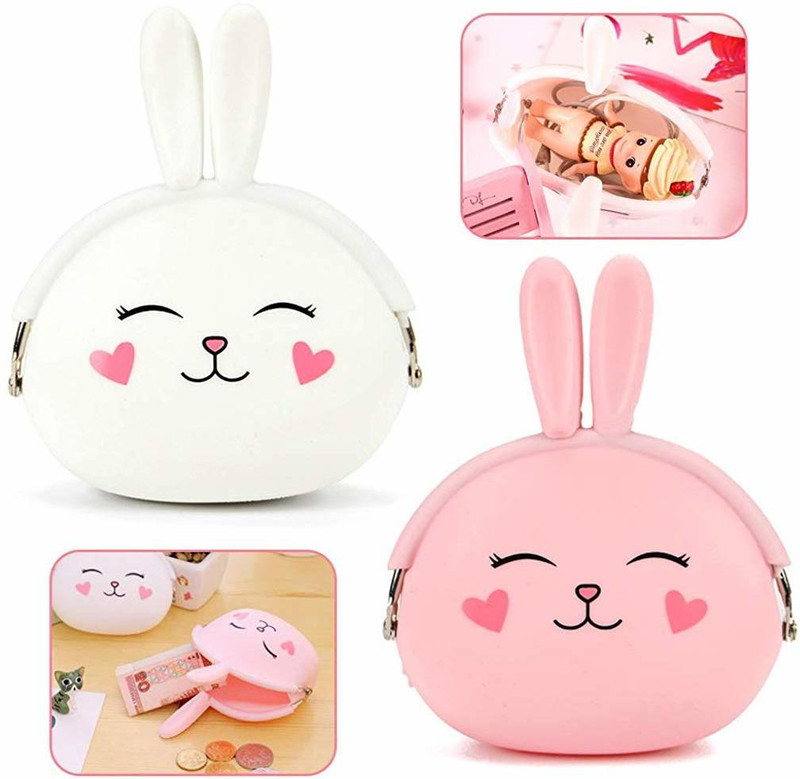 HASTHIP Girl's Silicone Coin Purse (Multicolour) Coin Purse