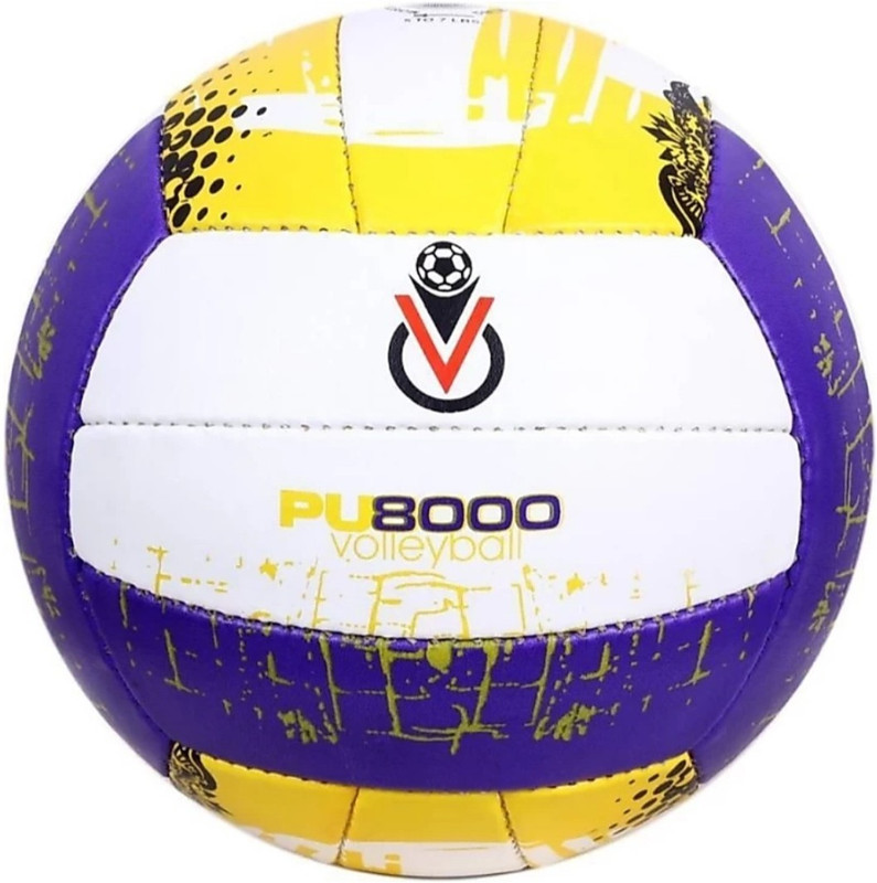 clark purple pu 8000 vinayak volleyball size 4 Volleyball - Size: 4(Standard, Pack of 1, Multicolor)