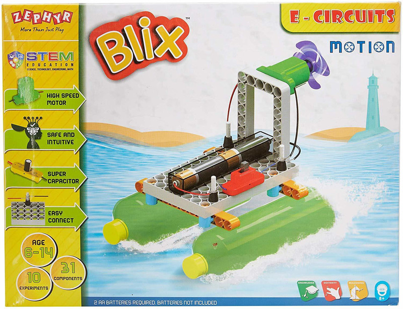 ZEPHYR Blix - Plastic E-Circuits Motion, Red, Green(Green)