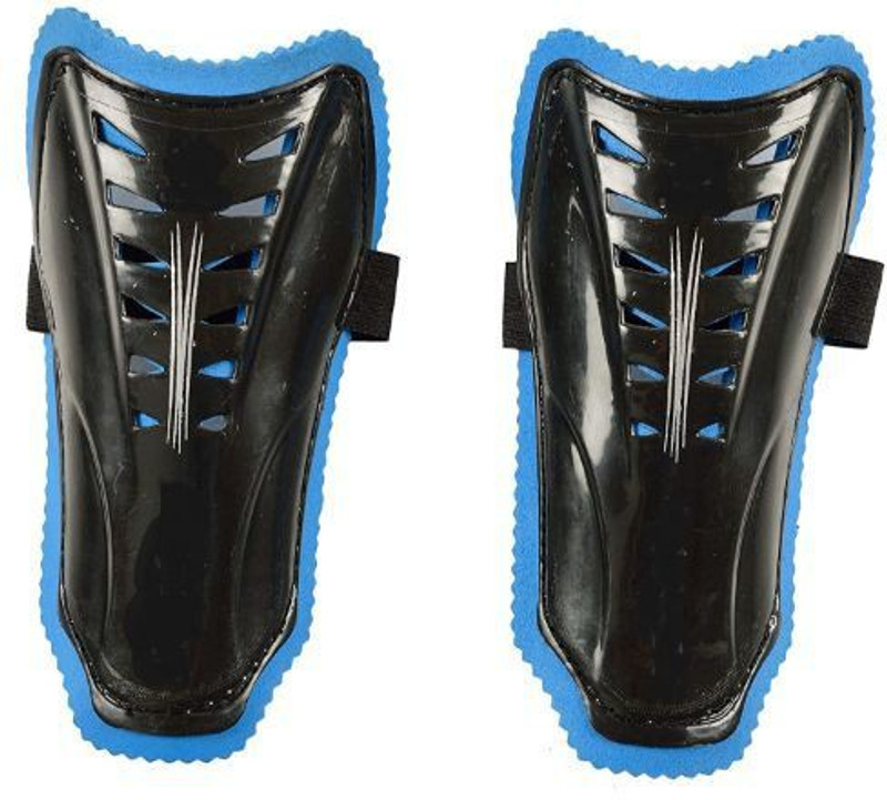 sportsindeed Plastic Field Hockey Shin Guards (Black) Hockey Shin Guard(Black)