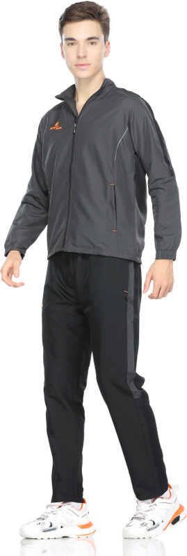 Sport Sun Solid Men Track Suit