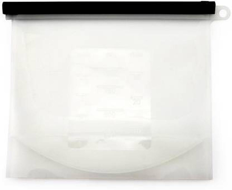 fahyan enterprises Fahyan Silicone Vegetable Storage Bags for Fridge with Airtight Leak Proof Seal REUSABLE (Pack of 3) 1kg Each  - 1000 ml Silicone Fridge Container(Pack of 3, Multicolor)