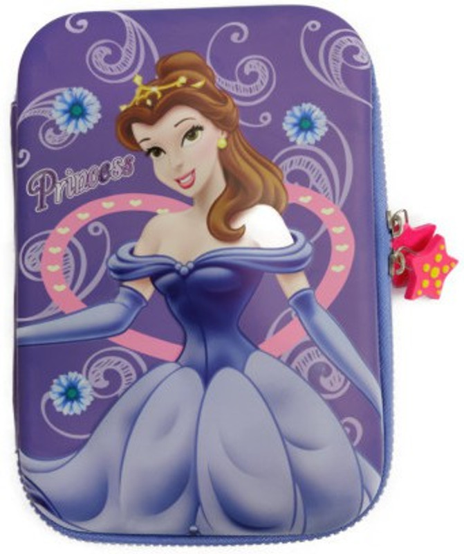 prezzie villa Pack of 1 Princess Pencil case Doll Art EVA Pencil Box(Set of 1, Multicolor)