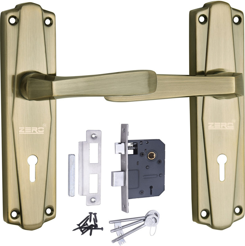 ZERO ERROR Stainless Steel Glossy Handlesets(Gold)