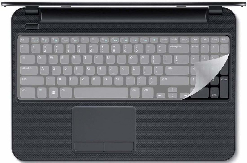 TECHON keyboard protector 15.6 inch laptop Keyboard Skin(White)