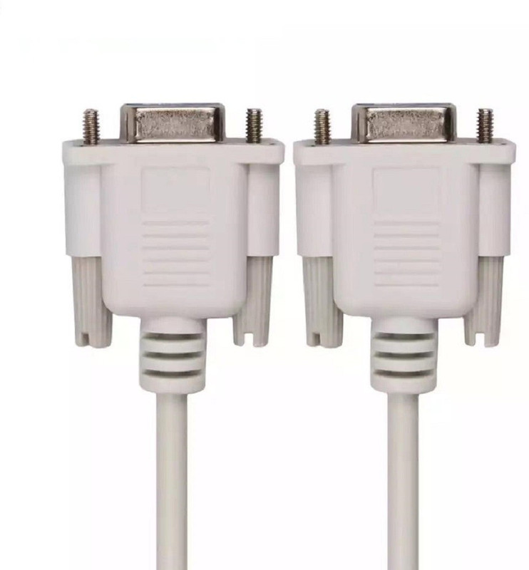 security store  TV-out Cable VGA Cable (Male to Male) 20Meter - Supports PC, Monitor, TV, LCD/LED, Plasma, Projector, TFT (White)(White, For Computer)