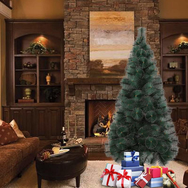 dkian Pine 153 cm (5.02 ft) Artificial Christmas Tree(Green)