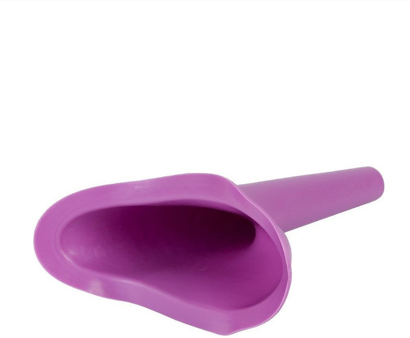OXGENTA Thistle - Travel Urinal For Women, Spill Proof & Reusable Reusable Female Urination Device(Puple, Pack of 1)
