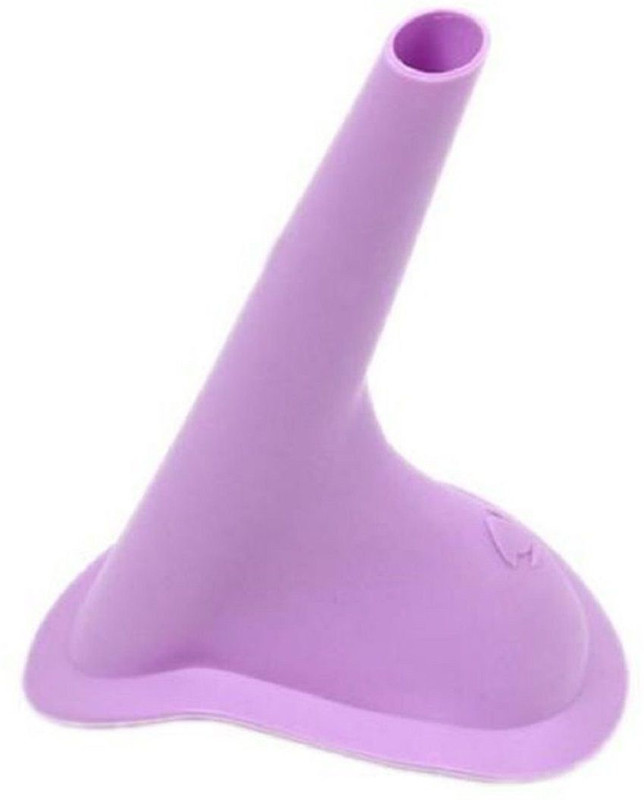 Newvent ™ Mulberry - Outdoor Standing Pee Reusable Urinal Women Funnel Portable Reusable Female Urination Device(Mulberry, Pack of 1)