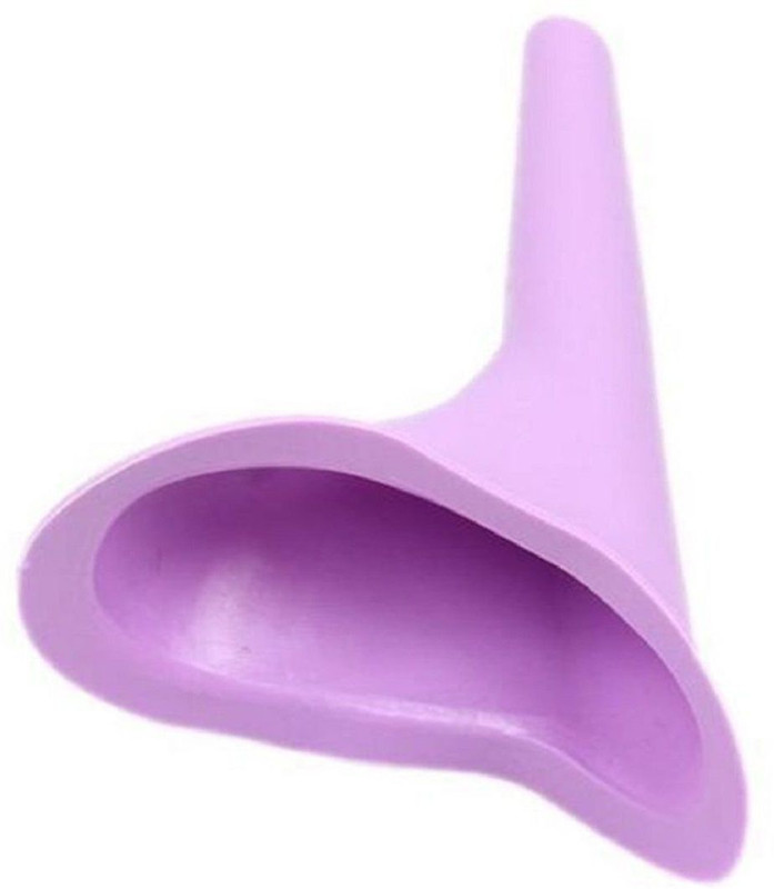 OXGENTA ® Liseran Purple - Woman Standing Toilet Stand Up Urinal Reusable Female Urination Device(Liseran Purple, Pack of 1)