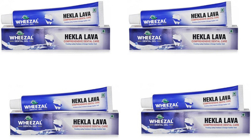 WHEEZAL DENTAL CARE GEL(PACK OF 6) Toothpaste(600 g, Pack of 6)