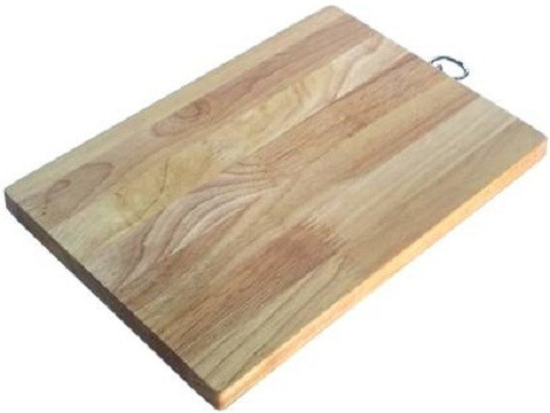 Maadurgawood T BOARD Wooden Cutting Board(Brown Pack of 1 Dishwasher Safe)