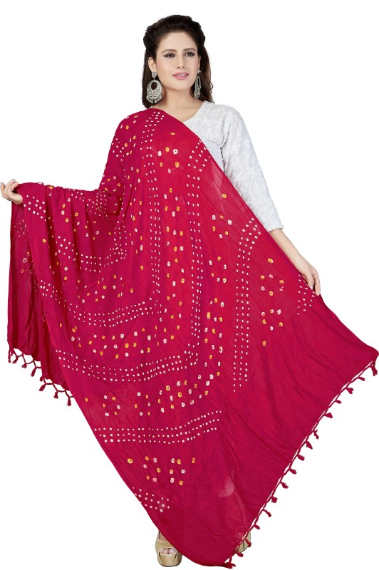 Rani Saahiba Cotton Viscose Blend Printed Women Dupatta