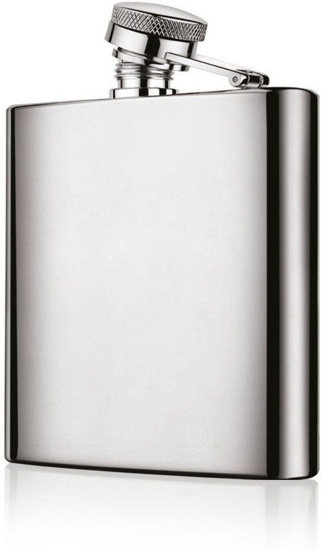 Highlight Plain stainless steel Hip Flask(236 ml)