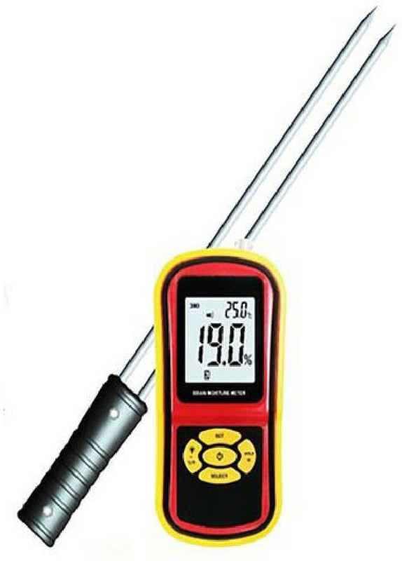 Matrix Digital Gain Moisture Meter Model No. GMM -7002A , Range:- 5% to 30% ,Temperature :- 10 degree Celsius to 60 degree Celsius Range:- 5% to 30% ,Temperature :- 10 degree Celsius to 60 degree Celsius for Flour, Ash, tea, jute and Food processing, powder like materials etc. many such substrates.