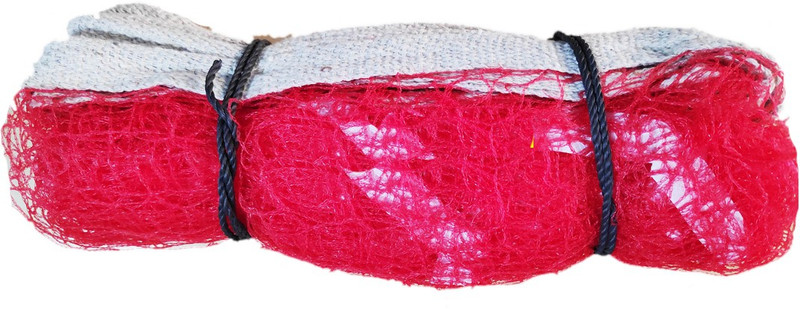 ProZone Sporting Red 1.5 mm Badminton Nylon Net Badminton Net(Red)