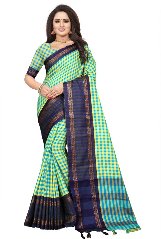 Hensi sarees shop Color Block, Temple Border, Striped, Woven, Embellished, Solid, Checkered...