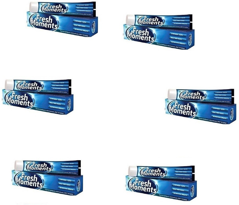 fresh moments toothpaste Toothpaste(75 g, Pack of 6)