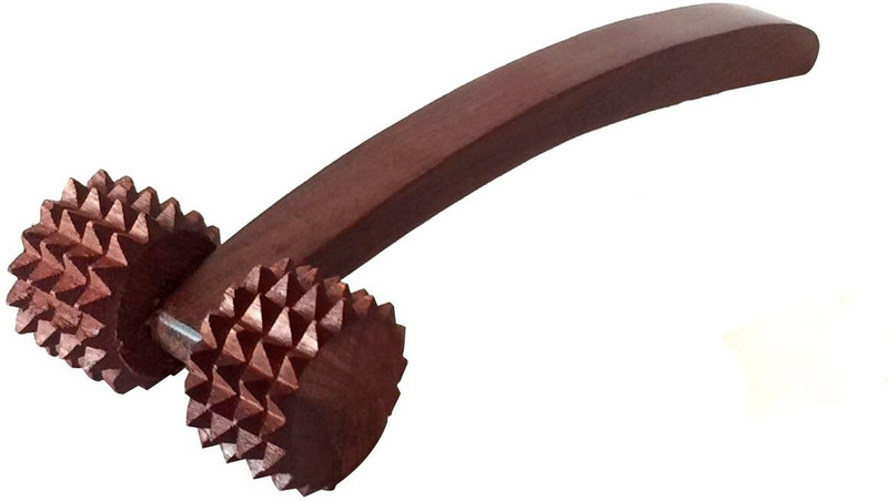 MODERNCOLLECTION Wooden Handheld Legs and Arms Roller Massager for Massage & Relaxation