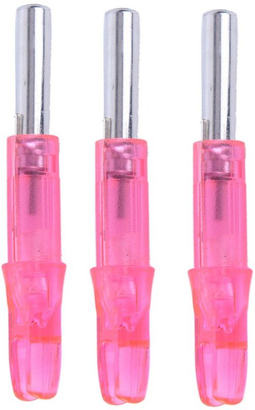 Nema Automatically Lighted Arrow Nock -45.5mm - Green - 3 Pcs Arrow Puller