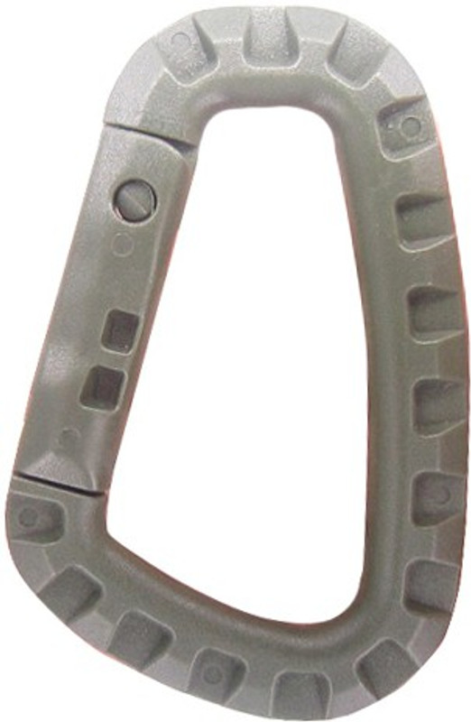 Redoak Mountaineering D Shape Buckle Snap Clip Locking Carabiner(Green)
