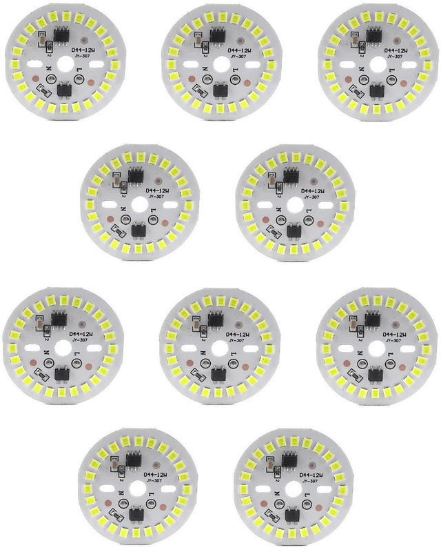 SMG 50 Pics 9 Watt Direct On Board LED Bulb Raw Material WHITE Color Light Electronic Components Electronic Hobby Kit