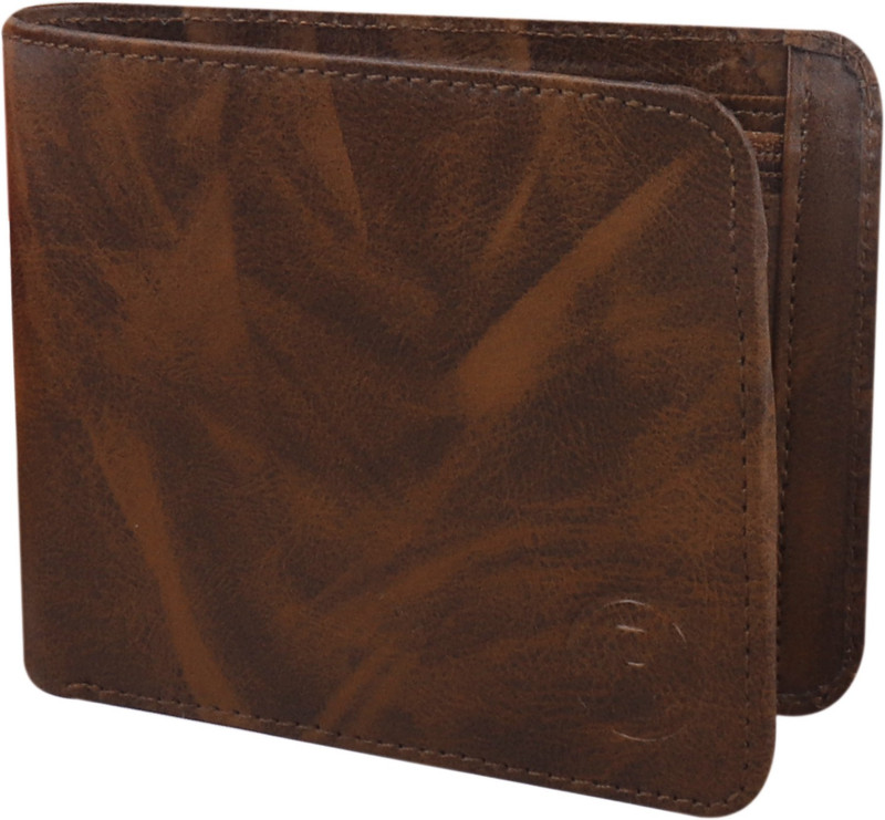 ilw Men Casual, Formal, Trendy Brown Artificial Leather Wallet(6 Card Slots)