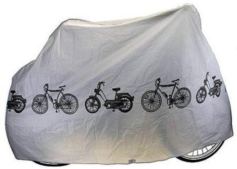 ZIGLY Bicycle Cover for Outdoor and Indoor Storage Bicycle Cover Free Size(Grey)