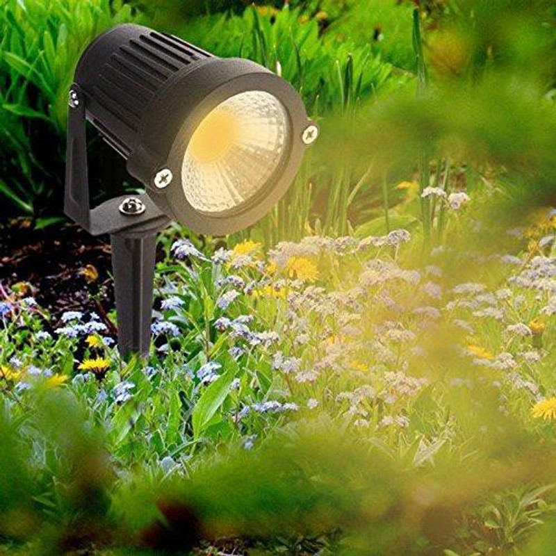 A-Mart™ 3 Watt Warm White ( Yellow ) LED Garden Light(Pack of 1) Post Light Outdoor Lamp(Yellow)