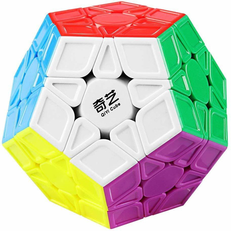 Authfort QiYi Heng S Stickerless Megaminx Speed Cube(1 Pieces)
