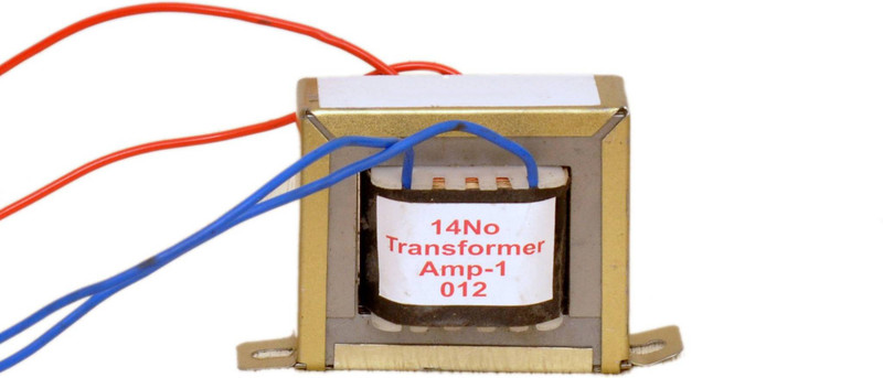 dlx 12-0-12 Volt 1 amp Copper Transformer for Home Theater & Amplifier Power Supply Electronic Hobby Kit