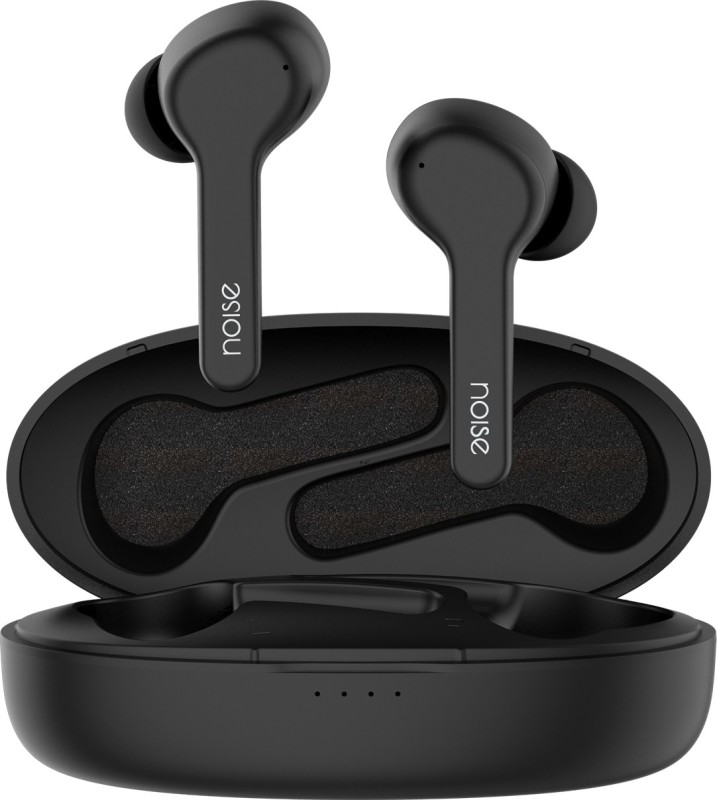 Noise Shots X-Buds Truly Wireless Bluetooth Headset with Mic(Matte Black, In the Ear)