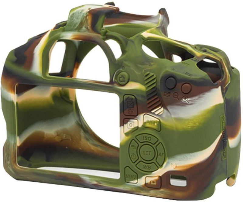 BOOSTY Silicon Cover For EOS 1300D  Camera Bag(Camouflage)