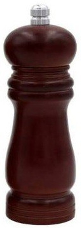 MOREL TRADITIONAL SALT & SPICE STORAGE MIXER GRINDER / WOODEN SALT PEPPER MILL SPRINKER / STAINLESS STEEL BLADE FOR KITCHEN ( BROWN ) Wooden Traditional Pepper Mill(Brown, Pack of 1)