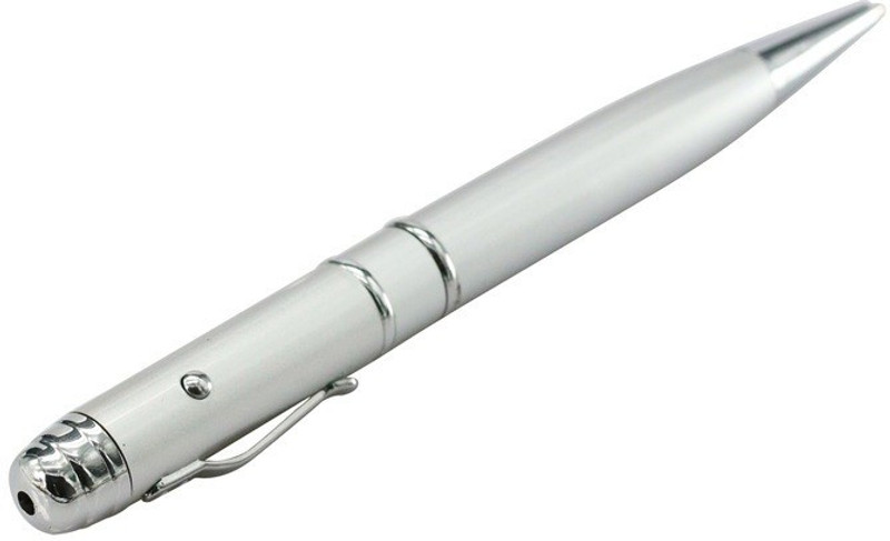 Nexshop 100% Real Capacity Laser Pointer Best Selling Pen With 8GB USB Flash Drive 8 GB Pen Drive Compatible with Laptop, Audio Player, Gaming Console, Tablet, Desktop Computer, Television USB 2.0 Metal Case(Silver)
