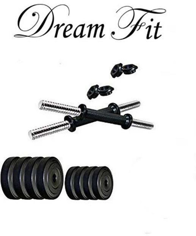 DreamFit 8kg PVC Home Gym Combo, Adjustable Dumbbell Adjustable Dumbbell(8 kg)