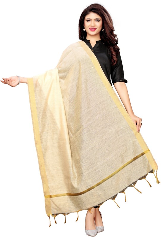 Swaron Cotton Silk Solid Women Dupatta
