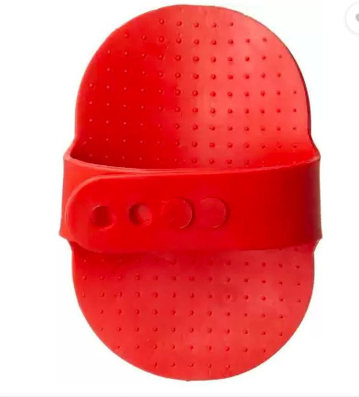 chullbull pet products Grooming Gloves for Dog(Red, Blue, Yellow, Green, Fits All)