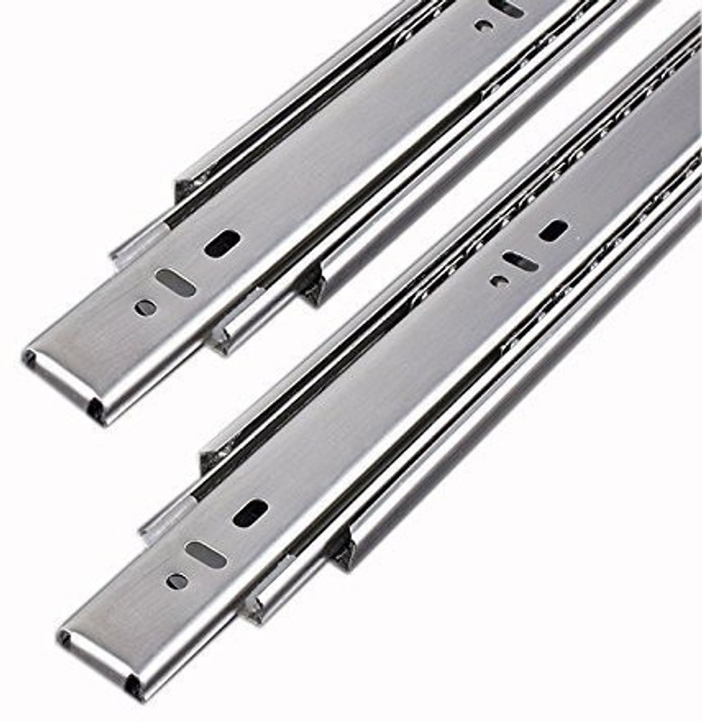Plantex Side Mount Full Extension Drawer Slide(Pack of 2)