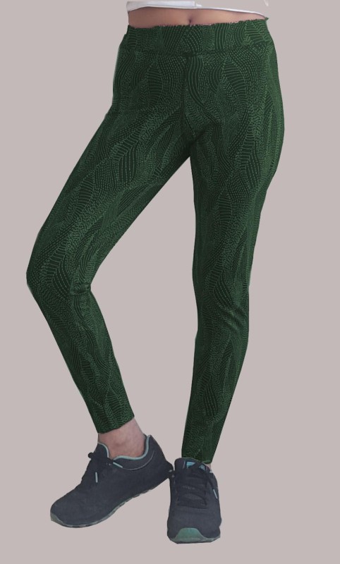 Neu Look Printed Women Green Tights