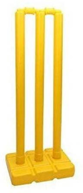 Forgesy Sports Kid's Plastic Cricket Stump Wicket Set ((Yellow)
