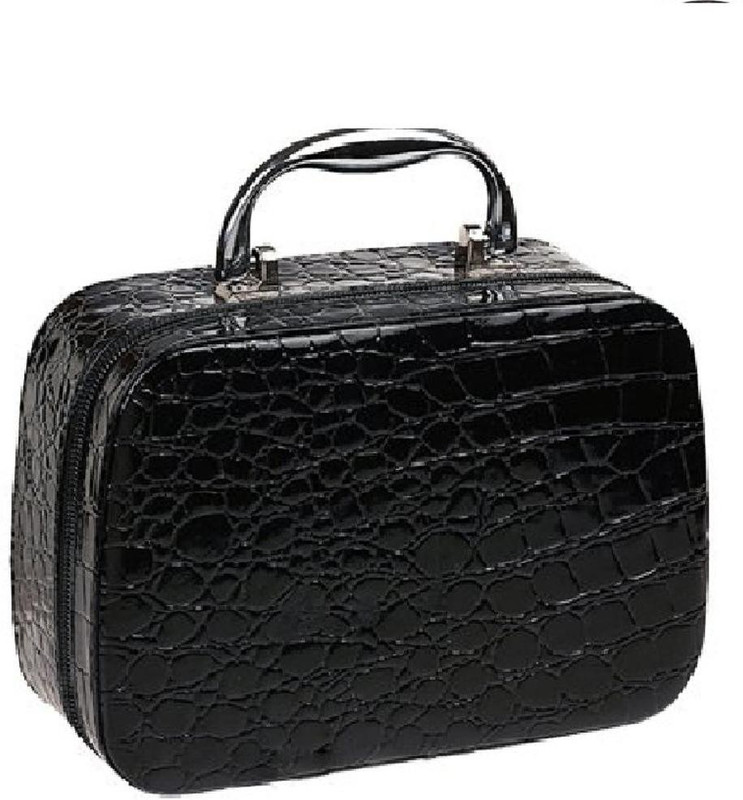 Rixim Square Solid Handbag Mirror Cosmetics Storage Bag Makeup Bags Cosmetic Bag